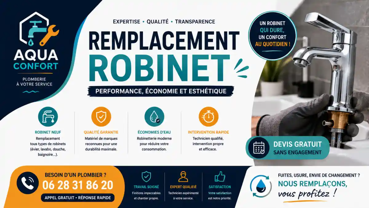 Changement mitigeur à Grans plombier rapide
