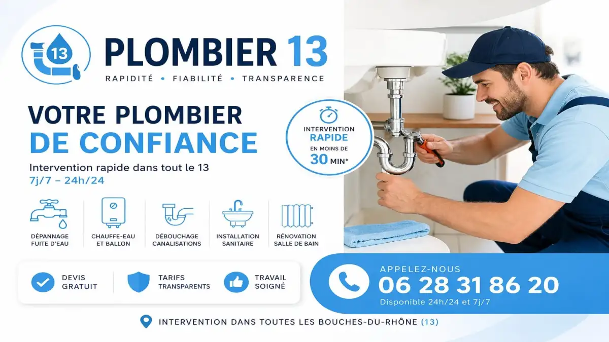 Plombier de nuit à La bouilladisse urgence 24h