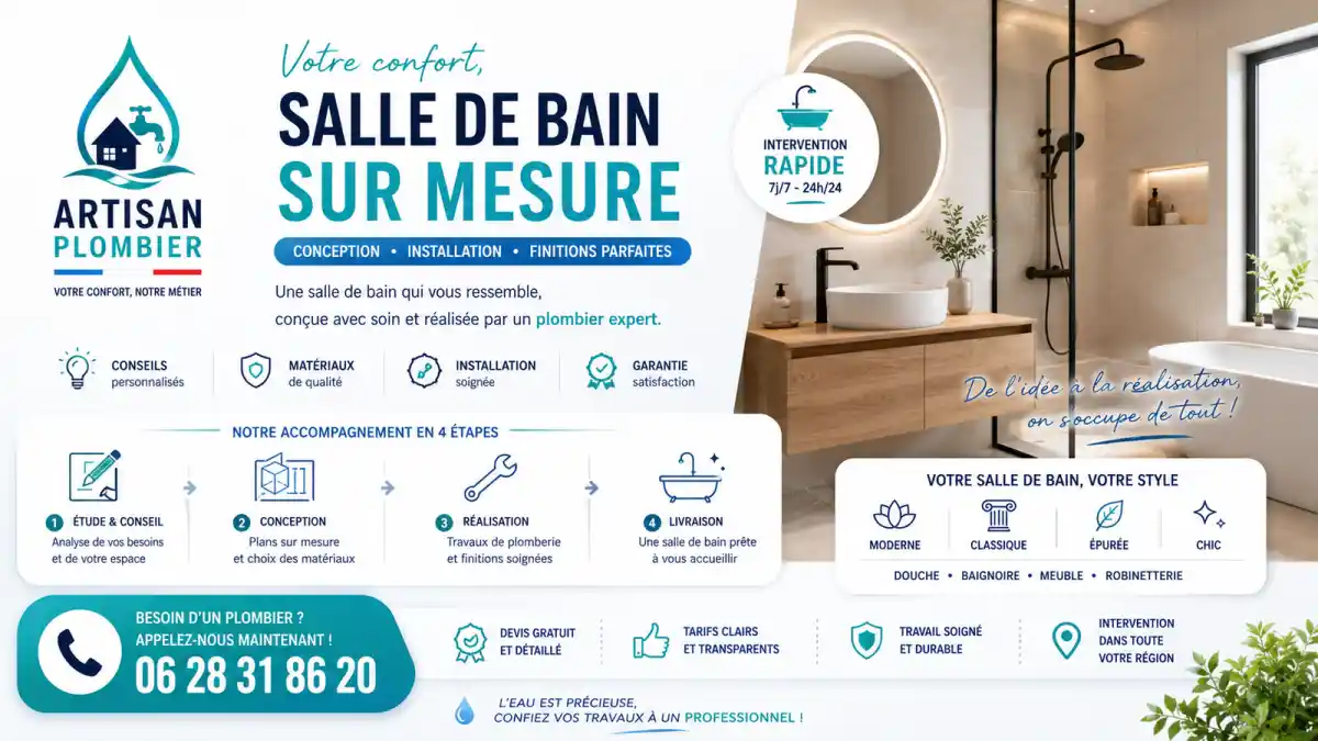 Rénovation salle de bain à Mimet