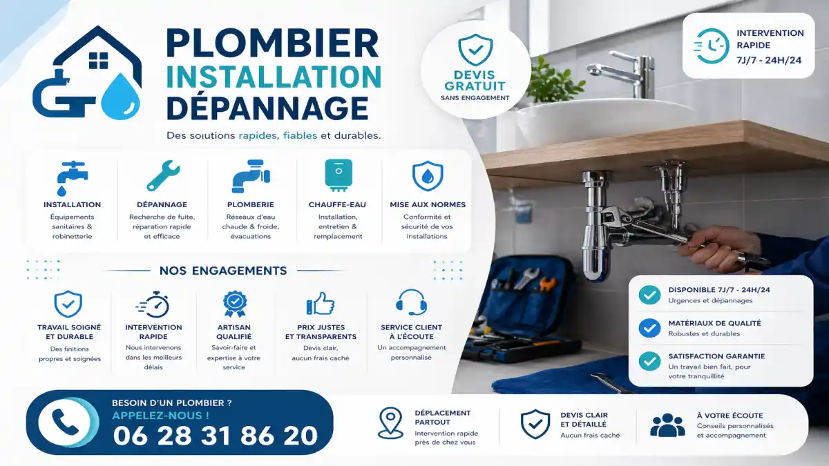 Travaux plomberie à Allauch installation rapide