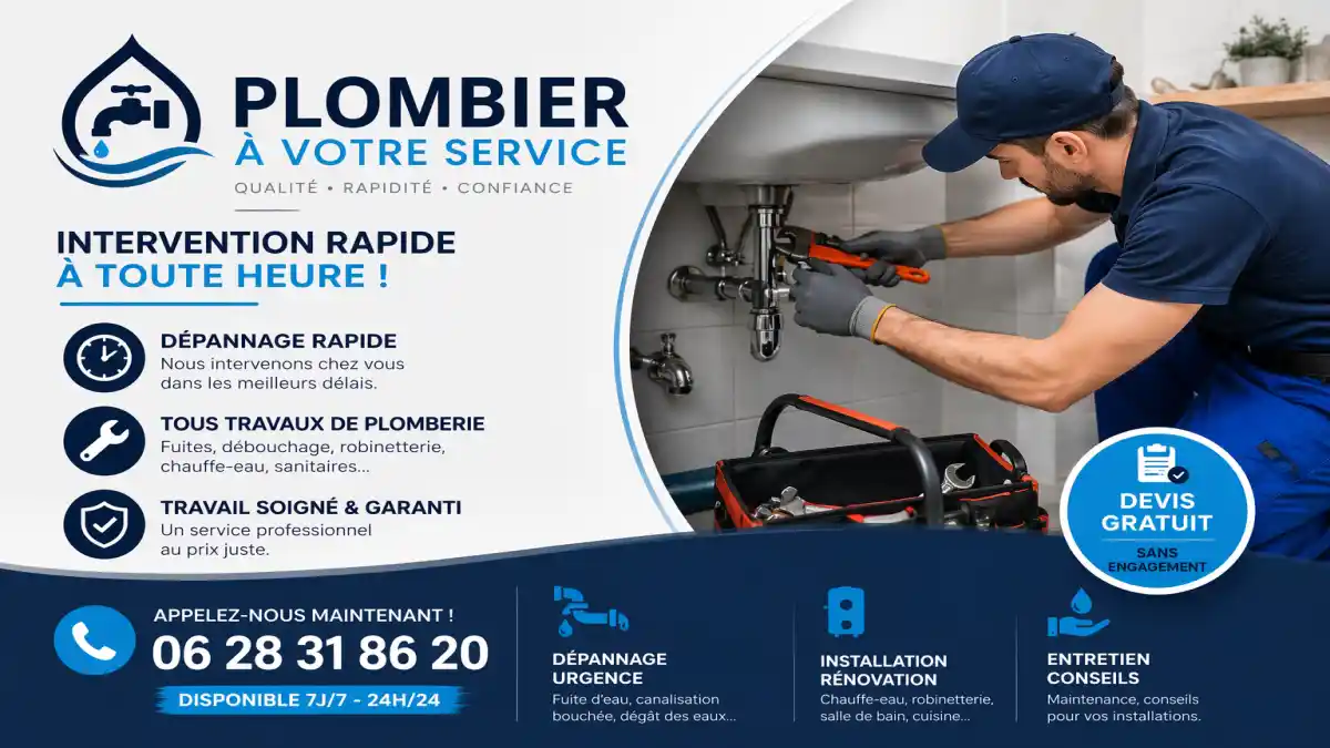 Urgence plombier à Gardanne